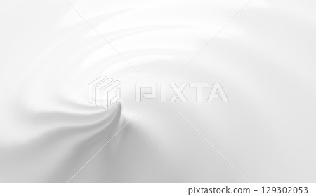 White cosmetic cream texture background with copy space 3D render 129302053