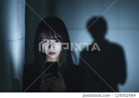 Woman Danger Image Generation AI 129302064