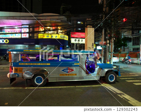 The dynamic Philippines - Bustling nighttime Manila (Malate-Ermita) Cityscape (May 2025) 129302243