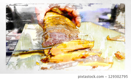 Sketch style sketch ramen noodles chinese noodles japanese food food gourmet meal cafeteria lunch Sketch style sketch ramen noodles chinese noodles japanese food food gourmet meal cafeteria lunch 129302795