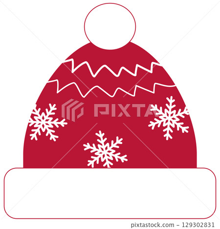 cute red hat 129302831