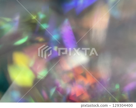 彩色寶石全像圖珠寶鑽石閃光紋理背景 129304400
