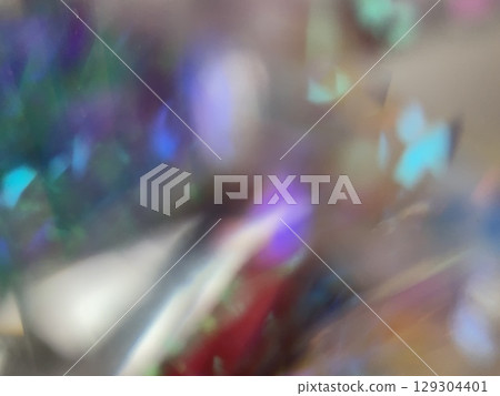 彩色寶石全像圖珠寶鑽石閃光紋理背景 129304401