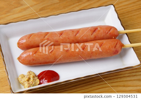 法蘭克福香腸 129304531