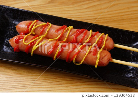 Frankfurter sausage wiener Frankfurter sausage wiener 129304538