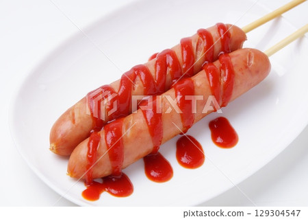 Frankfurter sausage wiener Frankfurter sausage wiener 129304547