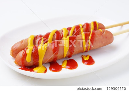 Frankfurter sausage wiener 129304550