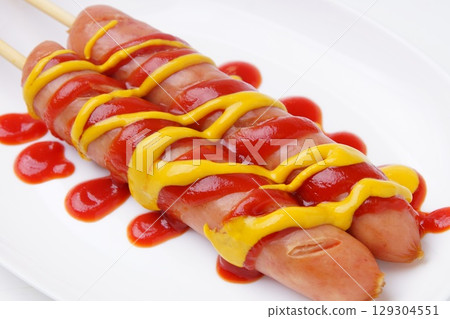 Frankfurter sausage wiener Frankfurter sausage wiener 129304551