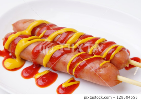 Frankfurter sausage wiener Frankfurter sausage wiener 129304553