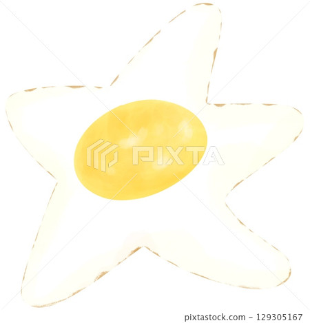 Cute star Christmas  clipart  129305167