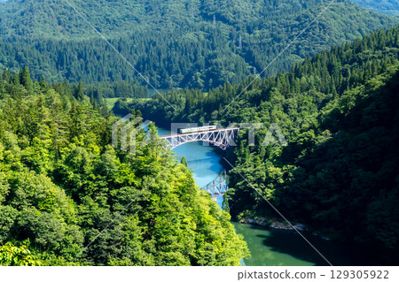 JR Tadami Line, Tadami River Bridge No. 1 JR Tadami Line, Tadami River Bridge No. 1 129305922