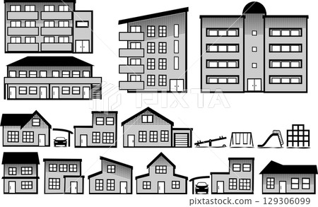 低層住宅插圖集 129306099