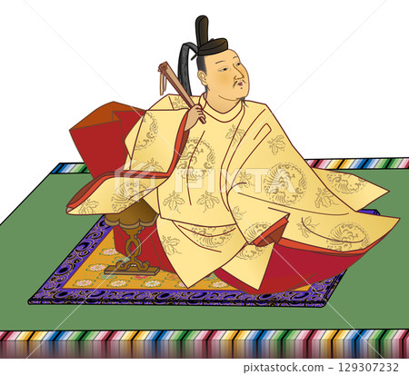 Portrait of Emperor Sanjo 129307232