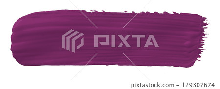 Purple brush isolated on transparent background Purple brush isolated on transparent background 129307674