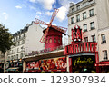 Paris's famous Moulin Rouge 129307934