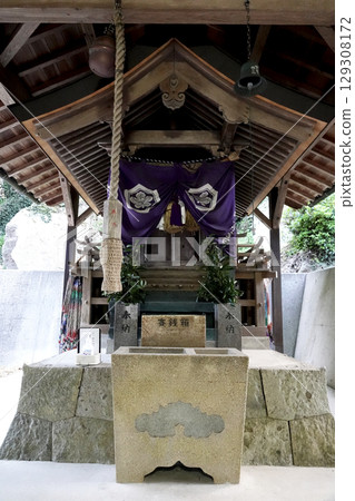 Iwami Province Sannomiya Grand Festival Amanoshimonhiko Shrine (Sannomiya Shrine) grounds Ashio Shrine worship hall Iwami Province Sannomiya Grand Festival Amanoshimonhiko Shrine (Sannomiya Shrine) grounds Ashio Shrine worship hall 129308172
