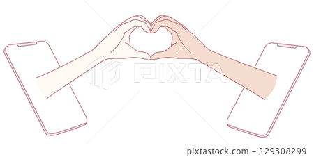 Virtual Love connects hearts through technology, enhancing relationships and emotional ties Virtual Love connects hearts through technology, enhancing relationships and emotional ties 129308299