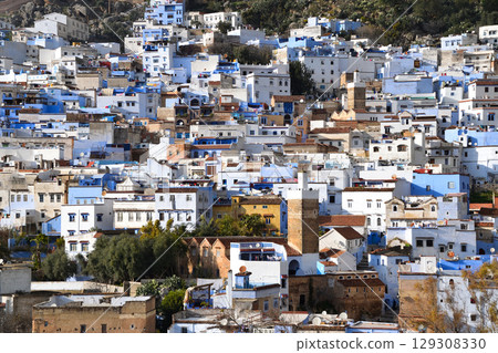 Distant view of Chefchaouen Distant view of Chefchaouen 129308330