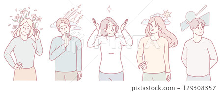 Exploring Emotional Expressions and Reactions in Illustrated Characters and Artistry Designs Exploring Emotional Expressions and Reactions in Illustrated Characters and Artistry Designs 129308357