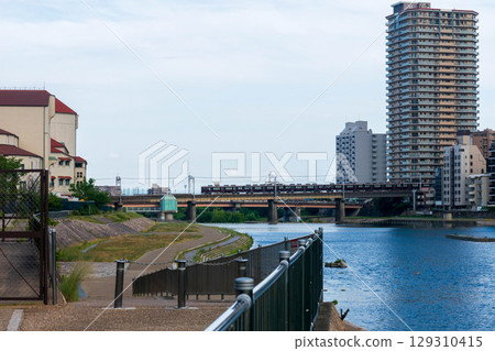 Hankyu Railway Imazu Line Railway Bridge 129310415