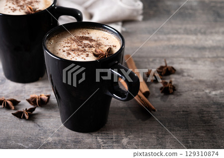 chai, cinnamon, drink 129310874