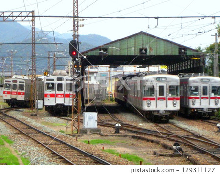 2008.10.25 長野電鐵須坂站車輛段 2008.10.25 長野電鐵須坂站車輛段 129311127