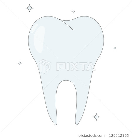 tooth vector illustration 129312565