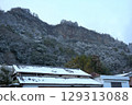 岐阜縣川部町冬季的富山 129313088
