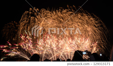 煙火 韓國 釜山 活動 夜景 夜晚 Fireworks Busan korea 花火大会 韓国 129313171