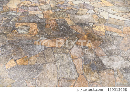 Illustration CG image random broken stone tile 1 Illustration CG image random broken stone tile 1 129313668