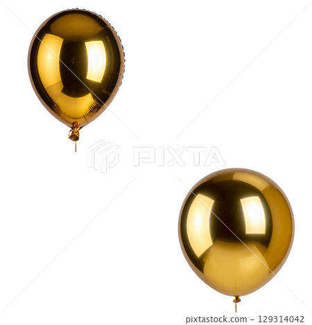Colorful illustration of party balloons on white background. Colorful illustration of party balloons on white background. 129314042