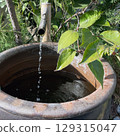 A bottle that may contain spring water A bottle that may contain spring water 129315047