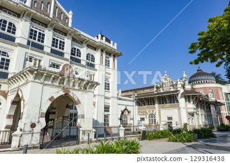 Historical buildings surrounding Merdeka Square 129316438