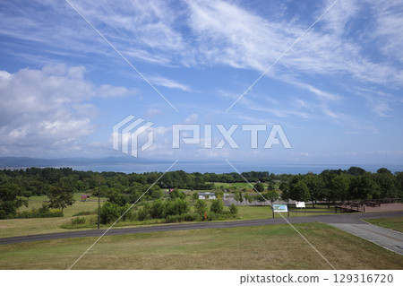 北海道噴火灣全景公園的景色 129316720