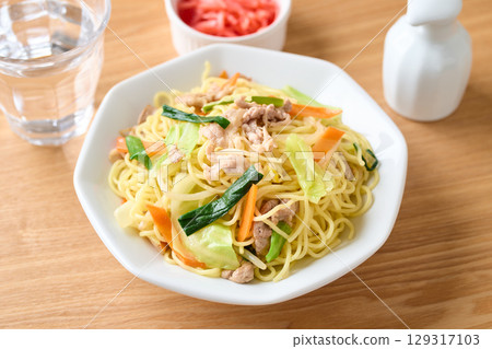 Salt fried noodles 129317103
