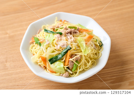 Salt fried noodles Salt fried noodles 129317104