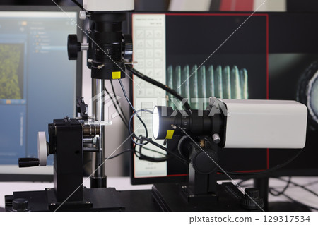 quality control process at metal products plant quality control process at metal products plant 129317534