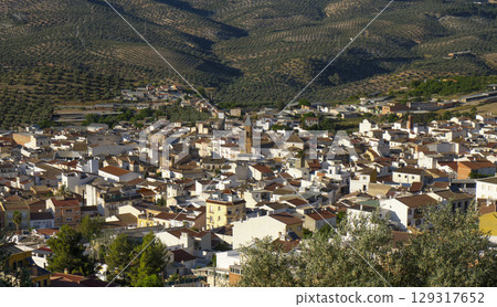 Cuevas de San Marcos and the bell tower 129317652