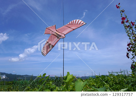 Bird repellent kite 03 129317757