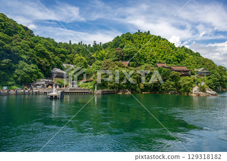 Scenery of Chikubushima Island from the Eight Views of Lake Biwa 129318182
