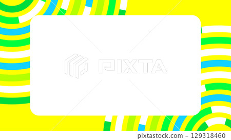 Abstract cyber image background of circles in summer colors Abstract cyber image background of circles in summer colors 129318460