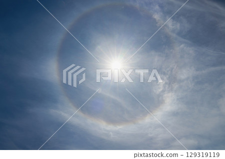夏日天空中的太陽 夏日天空中的太陽 129319119