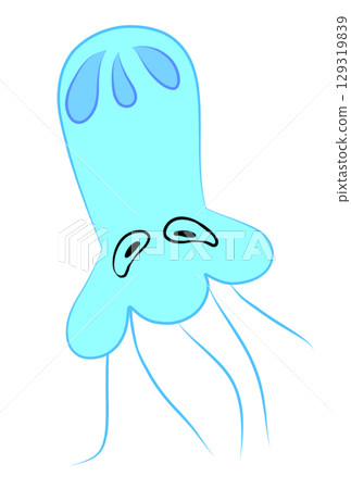 多彩的水母 129319839