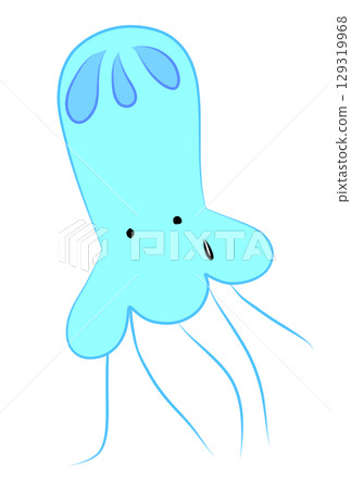 多彩的水母 129319968