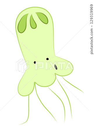 Colorful jellyfish 129319969