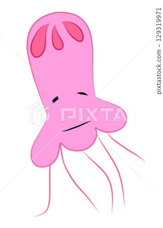 Colorful jellyfish 129319971