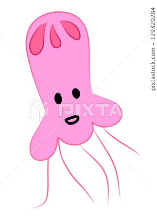 Colorful jellyfish 129320284