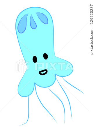 Colorful jellyfish 129320287