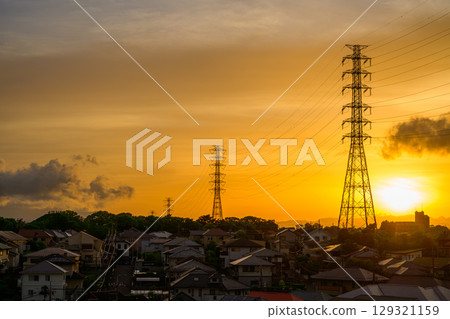 城市夜景 129321159