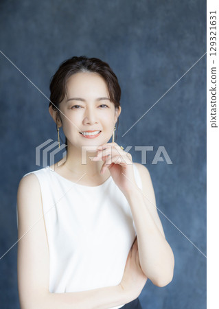 Beautiful middle-aged woman Beautiful middle-aged woman 129321631